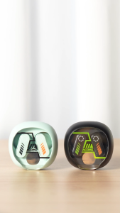 ACOME Headset Earphone TWS Bluetooth 5.4 Tampilan Layar Pintar LED Latensi Rendah 60ms Gaya Geek Inpods AT03 Original - Garansi Resmi 1 Tahun