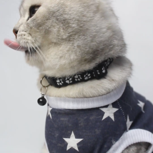 Kalung Kucing Bahan Nylon Murah - Bukipet PawPrint Necklace