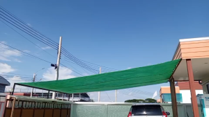 ดีดี โปรดักส์ - สแลนกรองแสง สีดำ/สีเขียว เกรด A กว้าง 2 เมตร ยาว 25 เมตร - 100 เมตร ใช้งานได้ง่ายๆ