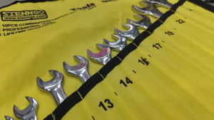 CN SIENNGO Heavy Duty 10PCS Combination Wrench Spanner Set 8MM-24MM