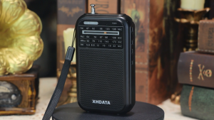 XHDATA D-220 Portable Radio FM 1-2/MW (9K/10K) /SW 4 Bands Portable Pocket Radio High Sensitivity DSP Digital Radio