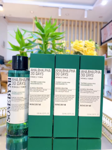 [CHÍNH HÃNG]Nước Hoa Hồng Some By Mi AHA-BHA-PHA 30 Days Miracle Toner