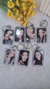 Gantungan Kunci Akrilik Baby Monster 1st Mini Album BABYMONS7ER - Merchandise KPOP Ganci Kotak Murah Baemon Babymonster