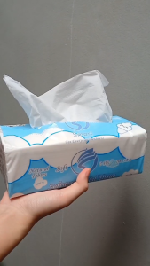 Paket 8pcs Tisu Wajah/Facial Tissue Yukinawa 200 Sheets 2 Ply Natural Fibres
