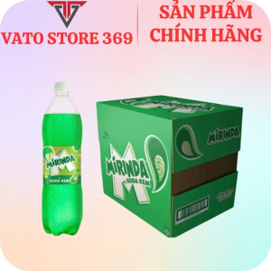 Nước ngọt có ga MIRINDA soda kem chai 1.5L