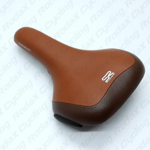 Selle Royal Momentum - Brown Saddle Comfort Range Sadel Sepeda Lebar Relaxed Sadel Sepeda Gel Aesthetic Sadel Sepeda Empuk Sadel Sepeda Kulit Jok MTB Lebar Jok Seli PU Leather Brown Saddle Leather Original Gravel Sadel Roadbike Sadel Gowes Empuk Per Lebar