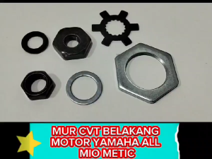 Mengenal Suku Cadang Motor Mio Sporty & Yamaha: Fokus pada Mur CVT Belakang