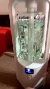 Máy xông tinh dầu tự động có thể sạc lại toả hương dịu nhẹ máy khuếch tán tinh dầu khử mùi