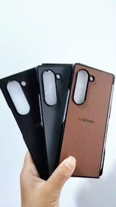 LEATHER SINTETIS HARD CASE SAMSUNG GALAXY Z FOLD 6 FOLD 5 FOLD 4 FOLD 3 5G FOLD 2 FOLD 1 FULL PROTECTOR WITH LOGO
