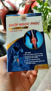 Viên Khớp Ngọc Phúc - Nguyên liệu Kollagen II Nhập Khẩu Từ Mỹ ( Hộp 30 viên)