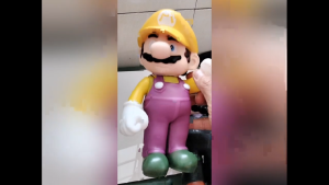 Đồ chơi trẻ em mô hình nhân vật Super Mario cao 21cm phiên bản đặc biệt kỉ niệm 35 năm