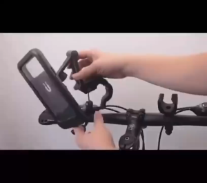 Adjustable Waterproof Motorcycle Bike Phone Holder TPU Touch Screen P2524