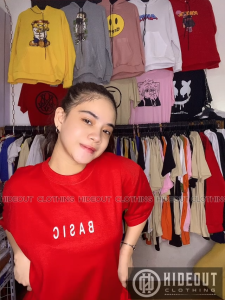 TIPIDSHOP  Basic t shirt for men / shirt for women / graphic t-shirt / quality tshirt / makapal cotton
