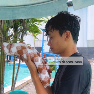 Goto Blissfull Bath Towel Handuk Mandi Lembut Halus Motif Dewasa