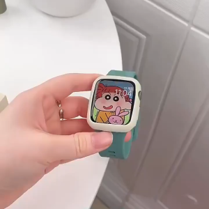 Newest Silicone Watch Band for IWatch 8 7 6 5 4 ultra 49mm 41mm 45mm 44 Mm 40mm Rubber Sport band