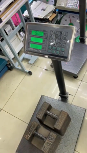 เครื่องชั่งดิจิตอลที่แม่นยำ 150กก./300กก./500กก. แบบตั้งพื้น