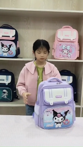 Children School Bags for Student Boys Girls Big School Backpack Waterproof Kids Book Bag Travel Gift Kuromi Melody ✅✅✅✅✅✅**** PRINTING CUSTOM LOGO AVAILABLE *****✅✅✅✅✅✅