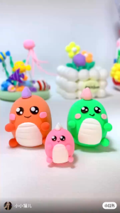 Non-Toxic Children Light Air Dry Clay 100g Super Light Clay For Slime Butter Tanah Liat Ringan