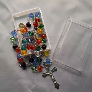 Kalung Rosario Kristal 5 Benua: Kepercayaan & Meditasi