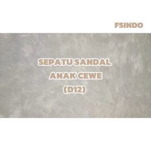 Sandal Sepatu Anak Perempuan/Sepatu Sandal Anak Selop/Sandal Slip-On Bayi Perempuan D12 LYme