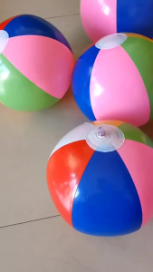 1pc 30/40CM Rainbow Color Inflatable Beach Ball Toy Swimming Pool Ball Outdoor Toys for Kids