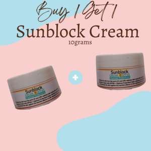 B1T1 10g Sunblock Cream and 10g Moisturizing Cream