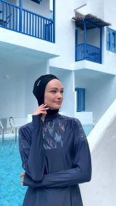 Tidalwave Wisteria Modest Beachwear Set of 2