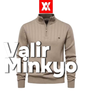 Valir Minkyo Sweater Rajut Pria Premium Bahan Tebal Kualitas Distro