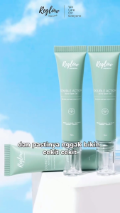 Reglow Acne Spot Gel + Sunscreen. Double Actian Acne Spot Gel15 ml + SunScreen Luxury Glou Up Protection spf50 PA+++ 30 ml