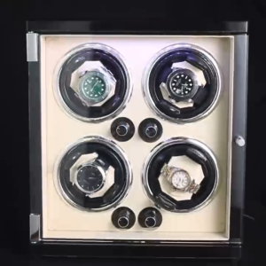 SG Individual Watch Winder Box 4/6/9 Slots Automatic Self-Winding Box with LED light Luxury Model