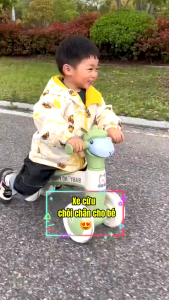 Xe chòi chân cho bé Xe chòi chân con cừu mẫu mới 2024 có nhạc và đèn cho bé . Bảo hành 1 năm