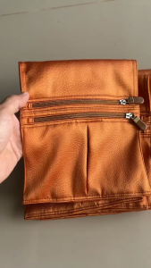 กระเป๋าประคตเอว ผ้าชามัวร์ สำหรับพระสงฆ์ กระเป๋าเก็บโทรศัพท์ เก็บปัจจัย