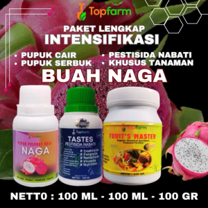 Pupuk Topfarm / Pupuk Paket Lengkap Buah Naga / Pupuk Khusus Buah Naga / Pupuk Booster Buah Naga / Pupuk Buah Naga Terbaik / Pupuk Pembesar dan Pelebat Buah Naga