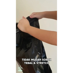 Kantong Plastik Sampah Trash Bag Teball Glossy Ukuran 40x60 50x75 60x100 80x100 90x120