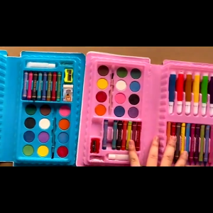 CRAYON MEWARNAI 42PCS / CRAYON LUKIS ANAK 42PCS / PENSIL WARNA ANAK / PENSIL MEWARNAI