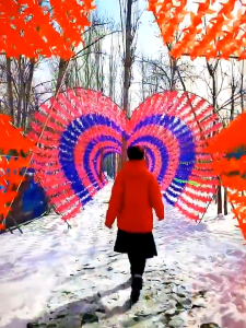 100pcs+30M Wire Rope+Fitting Waterproof Resistance Damage Plastic Windmill Toys Garden Lawn Party Decor Toy Gift for Kids