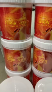 Kem nóng ớt giảm béo siêu nóng hũ 1000g | Kem tan mỡ ớt | Kem ớt