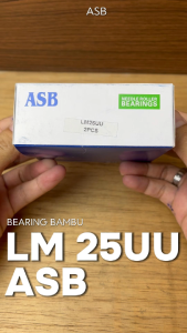 LM25UU / LM 25 UU Linear bearing ID25mm Merk ASB Original
