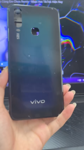 Bộ vỏ THAY THẾ VIVO Y15 (khung lưng sườn sim phím cam) - Tặng kèm keo dán và bộ sửa