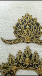 Renda Bordir Aksesoris Tari & Hiasan Kepala Siger Sakura