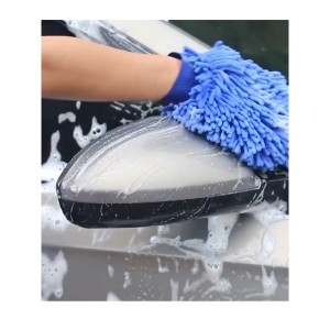 1 Mục găng tay rửa xe sợi microfiber chuyên dùng lau rửa xe hơixe máy ô tô vệ sinh nhà cửa (màu ngẫu nhiên)-NIEVE