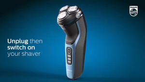 Máy cạo râu khô và ướt cao cấp Philips S3206/09 - Hàng nhập khẩu chính hãng (Bảo hành 2 năm)