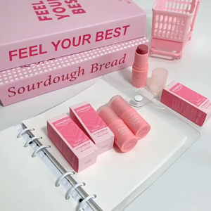 Natural Cheek Blush Stick Moisturizing Blusher Blush Waterproof Sticks Peach Nourish Contour Eyeshadow Rouge BlushMakeup