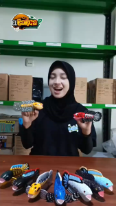 PATUNG CHANNA / REPLIKA IKAN CHANNA REAL MANGAP-MANGAP (HANDMADE LIMITED) - EL BARCAFEED PARTNERSALE