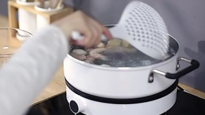 Encora Heat Resistant Colander Scooper Large Food Scoop Noodles Strainer Filter Alat Dapur Drainer Kitchen Tool 沥水漏勺