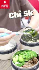 Hộp 12 Gói Canh Rong Biển Đậu Hũ Asuzac Canh Chay Dinh Dưỡng Ăn Liền Nấu Nhanh 3 Phút Công Nghệ Sấy Thăng Hoa Nhật Bản