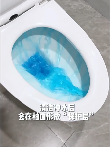 Automatic Toilet Bowl Cleaner Freshener Toilet Flush Blue Cleaning Gel Tablet