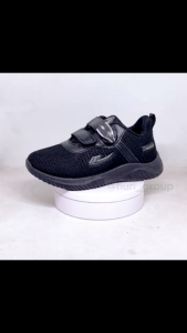 FIURI - NEW ERA - MATILDA V 29-32 FULL HITAM - SEPATU SNEAKERS PEREKAT MAGNET KANVAS SOL KARET ANAK PEREMPUAN - SEPATU PEREKAT KETS FASHION TRENDY - SEPATU SEKOLAH TK SD KRETEKAN CEWEK KRETEKAN MURAH PROMO DISKON BONUS KAOS KAKI