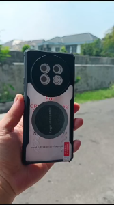 Case REALME 13 PRO / PLUS 5G Silikon Clear Cooling Fan Gaming Soft Casing Handphone