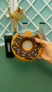 CS BOTOL MINUM DONAT BOTOL MINUM ANAK BENTUK DONAT